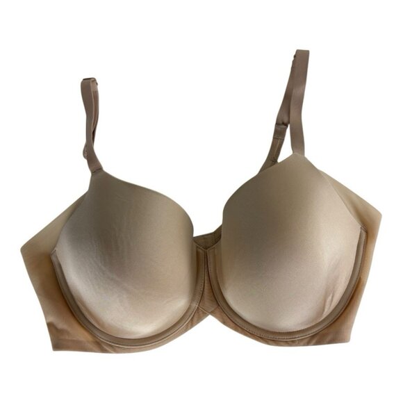 Wacoal Underwire Bra 38DD Tan Nude #853281  3 J Hook Padded Brazier - Picture 1 of 8